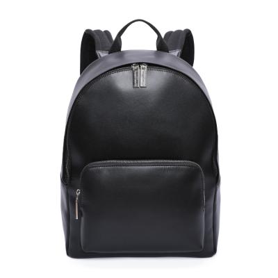 China Patent Leather Privated Label Stylish Soft Leather Business Waterproof Bagpack Travel Backpack For Men for sale