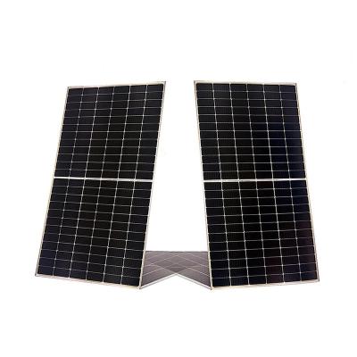 China 550W Hot Selling Customized System 144cells (6*24) PV Module Solar Energy Monocrystalline Silicon Solar Panels for sale