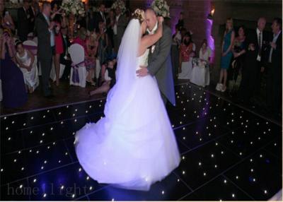 China 2015 Acrylic Plate Wedding  LED Dance Floor Black White IP 33 5050 SMD with CE for sale