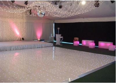 China Acrylic Plate Shinning RGB Dance Floor Wedding Wireless 6KG / 12KG for sale