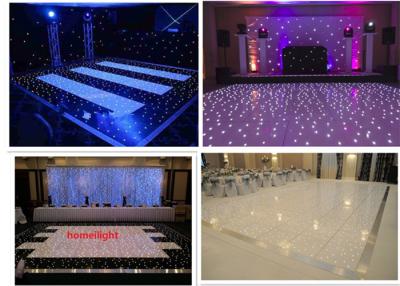 Cina Bianco nero RGB Dance Floor 3 in 1 TR - colori 60cm * 60cm 18 pc in vendita