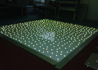 China DJ Stage RGB Dance Floor LED Dancefloors IP 33 High Brightness 5050 SMD for sale