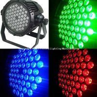 China LED par Can Night Club Dance / TV Studio RGBW LED Par 54 * 3W Can Light With 8 Channel for sale