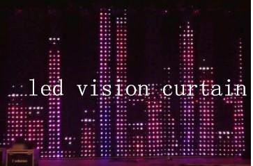 China Party Wedding RGB LED Vision Curtain 150 Watt  5050 SMD Automatic for sale