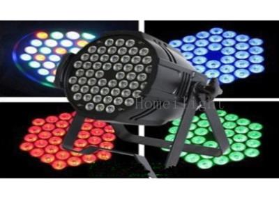 China High brightness Wedding Stage 54 * 3W RGBW Moving Head LED Stage Lights Par Can for sale