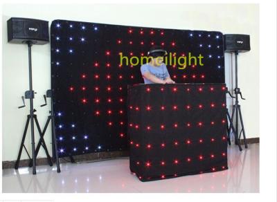 China Flexible Dj Twinkling Flexible LED Video Curtain RGB For Festival And Concert for sale