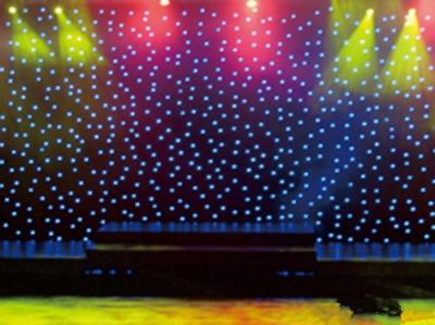 China 8 Channel LED Shining Curtain Light RGB Tri Color 5050 SMD 4H x 8W Led Stage Lights for sale