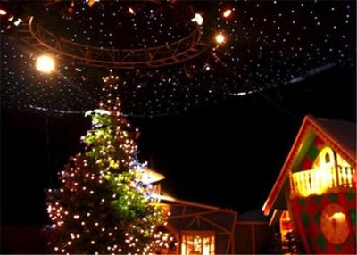 China Holiday Decorative LED Curtain Christmas Lights Starlit Cloth AC 90V ~ 260V / 50Hz for sale