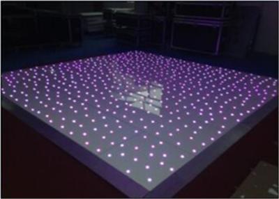 China Bar / Concert / Pub Starlit RGB Dance Floor With Shinning LED Star Light for sale