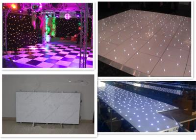 Chine Exposition adaptée aux besoins du client LED Dance Floor illuminé par les étoiles, plancher de danse de LED 36V 5W d'étape à vendre