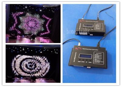 China Wedding Stage Backdrop Flexible LED Display Curtain Wall  150W AC 90V ~ 260V / 50Hz for sale