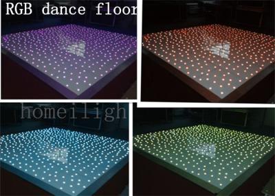 China Twinkling Star SMD LED Dancing Floor , Romantic Wedding LED Dance Floor for sale