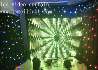 Cina Tenda di RGB LED di Natale del DJ la video ha condotto la luce P15CM 150W della tenda della stella, economizzatrice d'energia in vendita