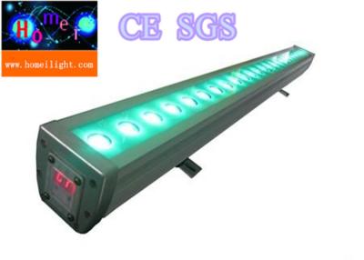 China Waterproof RGB LED Wall Washer Light / LED Stage Lighting 24 x 3w , Portable for sale