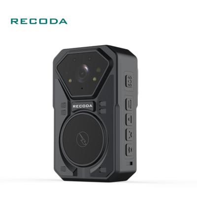 China NIGHT VISION RECODA 1080P H.265 Mini Police 4G Police Body Worn Camera for sale