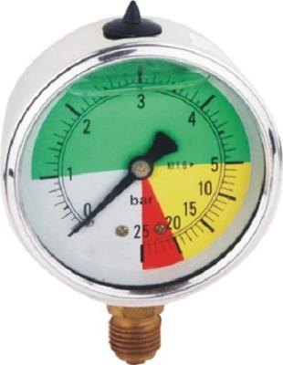 China 63mm Special Oil Filled Pressure Gauge YN63CH Pressure Condensed 2.5