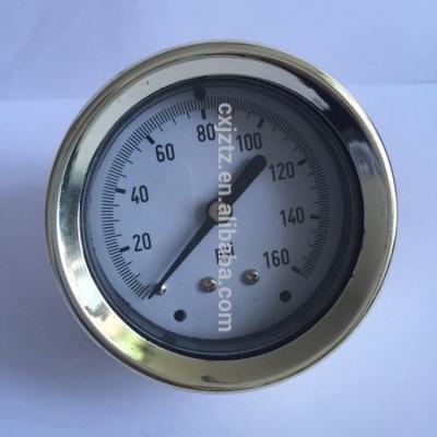 China YN-63 Brass Case Gauge Axial / Radial Indicator And Pressure Connection for sale