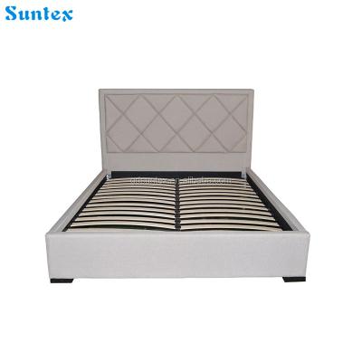 China Simple Elegant Hot Sale New Design Bedroom Fabric Upholstered Beds for sale