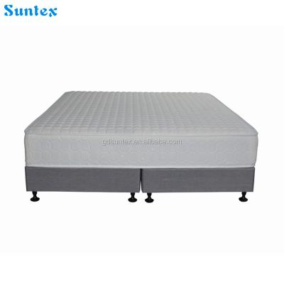 China Hotel Bedroom Furniture Fabric Bed Mattress Hotel Bed Strong And Durable Frame for sale