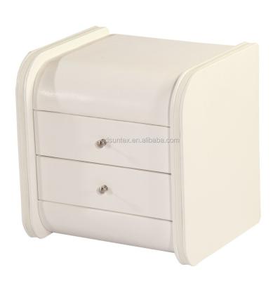 China PANEL Hot Selling Faux Leather Nightstand / High Quality PU Nightstand for sale