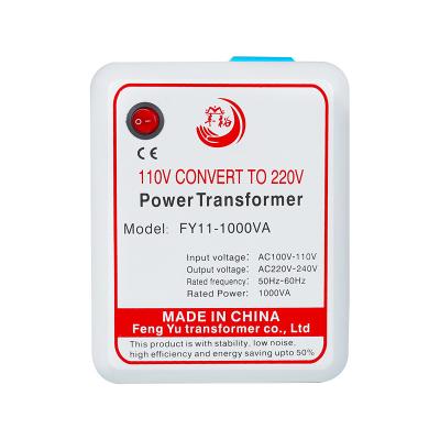 China High Quality Cheap Power Price 50-60Hz 1000VA Convert 220V Single Phase 110V Electric Current Transformer for sale