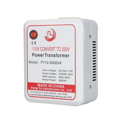 China Power factory direct sale 3KW step up110v to 220v power transformer for sale