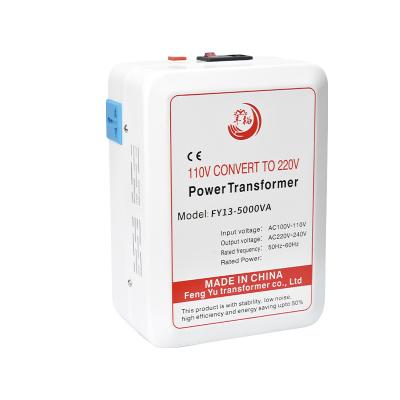 China Power made in china cheap price 50-60Hz 110v convert to 220v step up electrical power transformer for home appliance 5000VA for sale