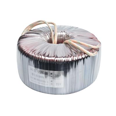 China High Quality 3000VA 230v Power Step Down To 75v Low Frequency Isolation Ring Custom Transformer For Automation Equipment for sale