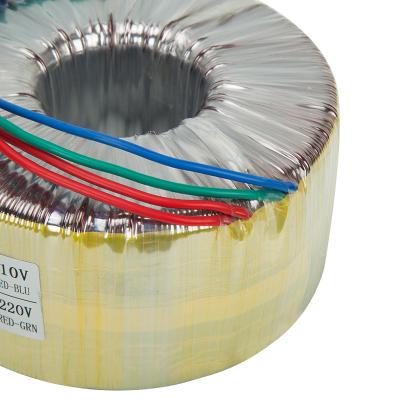 China Low Loss CE Certificated Toroidal Ring Transformer Voltage 110v 220v Transformer for sale