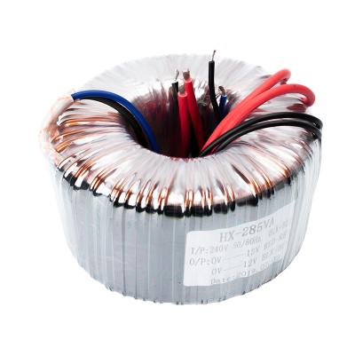 China Low Loss 240v To 12v 13v Step Down Transformer DC Current Transformer 285VA for sale