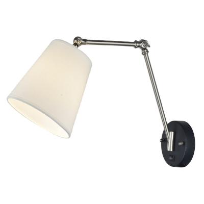 China Lighting Functions CUL Certified Wall Reading Lamp Sconce With Swing Arm Led Wall Light For Hotel Room for sale