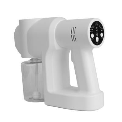 China Battery operated nano gun electric home/office/car/school sanitizer disinfection/etc. vapor atomizer sprayer handheld machine mist for sale