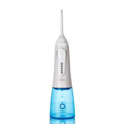 China Oral Water Flosser Irrigator Water Flosser Teeth Cleaner Cordless Jet Flosser Tip WF203 for sale