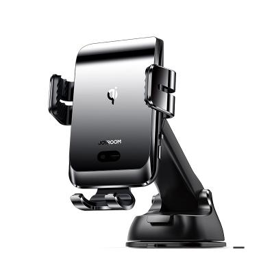 China 15W Joyroom ZS214 15w Car Mount Phone Fast Charging Wireless Holder With Wireless Charger for sale