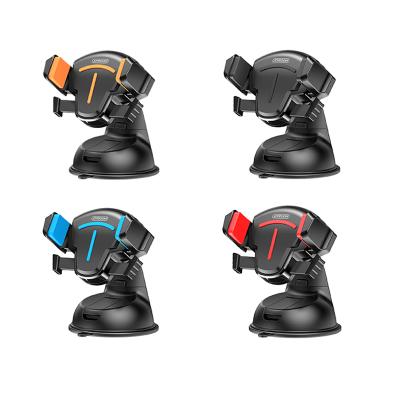 China Convenient JOYROOM OK2 ABS Silicone Mobile Phone Accessories Stand 360 Car Mount Suction Cup Mobile Phone Holder for sale