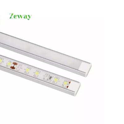 China Ressessed in supermarket under flat strip led shelf light for sale