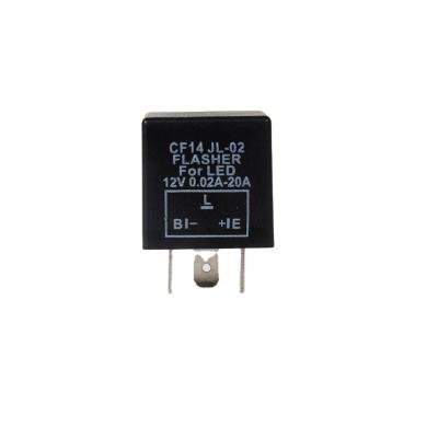 China DC12V-24V 0.1/20A 3 Pinled Sealing and Sealing Waterproof Flashing Relay 3 Pinled Waterproof Hot Sale Good Prices Adjustable for sale