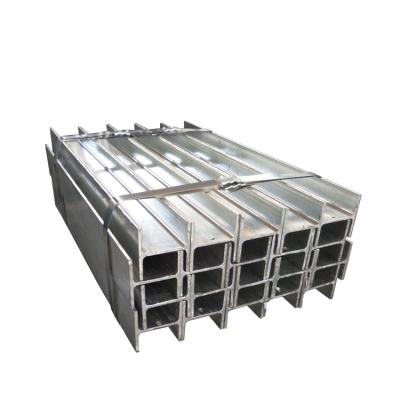 China Structural Architecture Hot Rolled Galvanized Light Steel H Beams Price for sale