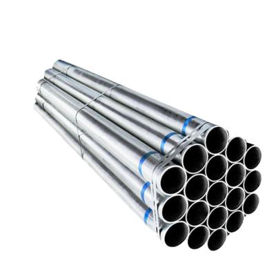 China Gas pipe BS1139 4mm galvanized steel pipe tubo galvanizados for water oil and gas for sale