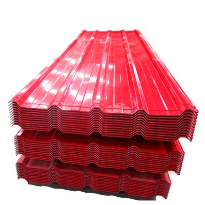 China Construction And Industry Color Galvanized Steel Corrugated Zinc Roof Sheet PPGI Galvanized Steel Roofing Sheet for sale