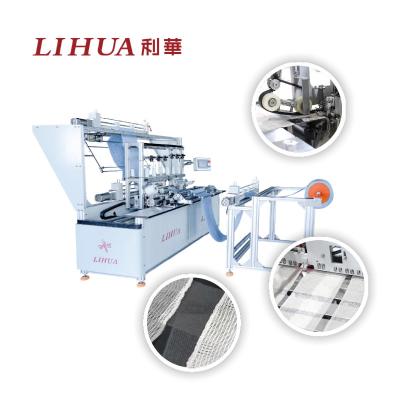 China LH-6822 Dual Channel Industrial Towel Production Sewing Machine with High Capacity for sale