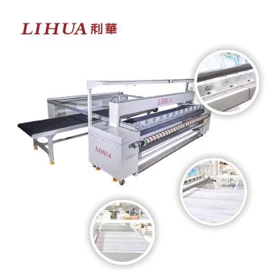 China Factory direct sales Lihua fully automatic fabric ironing machine curtain Stoff-Bugel machine for sale