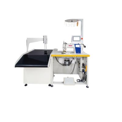 China 150KG Lihua Computerized Six Synchronous Belt Edge Binding Sewing Machine for Curtains for sale