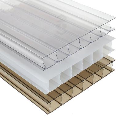 China Multiwall Polycarbonate Roofing Sheets For Outdoor Thickness 4mm-20mm for sale