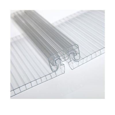 China Outdoor Modern 10mm PC Sheet Heat Insulation Hollow Sheet Plastic Twin Wall for sale