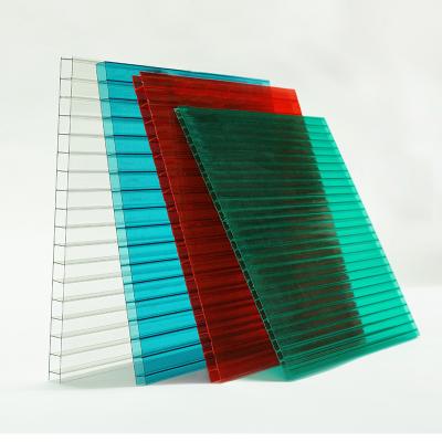 China Polycarbonate Corrugated Plastic Skylight Sheet with Customized Length 0.8mm-2.8mm for sale