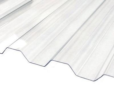 China Corrugated UV Roofing Panels For Greenhouse 100% Virgin Bayer for sale