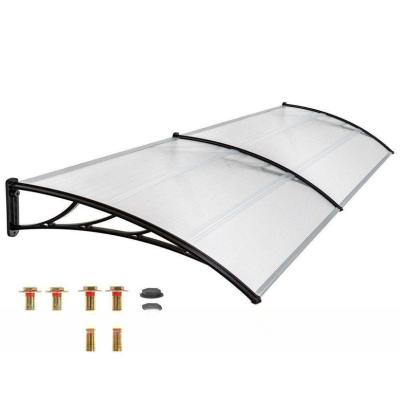 China 3mm Polycarbonate Sheet Window Canopy for Modern Design and Functionality for sale