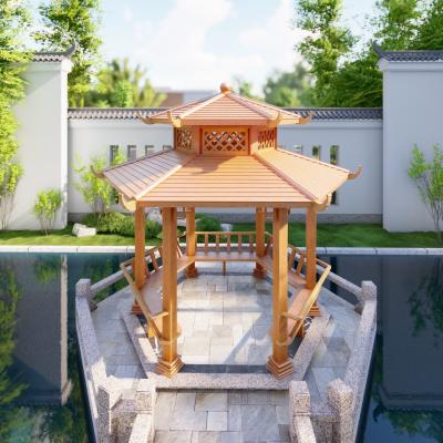 China Create Stunning Outdoor Space European style Aluminum Pavilion for sale