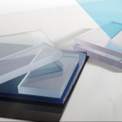 China High Tenacity PC Polycarbonate Solid Sheet For Swimming Pool Cover With Good Impact Resistance for sale